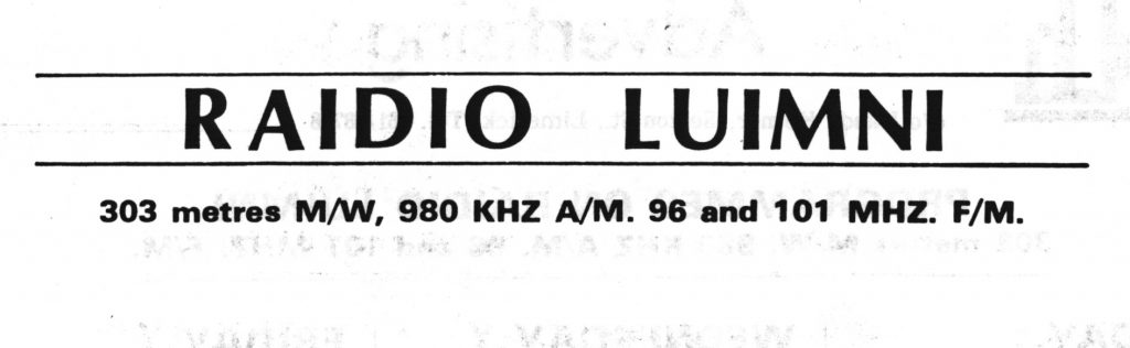 Full recording: Raidió Luimní (Limerick)