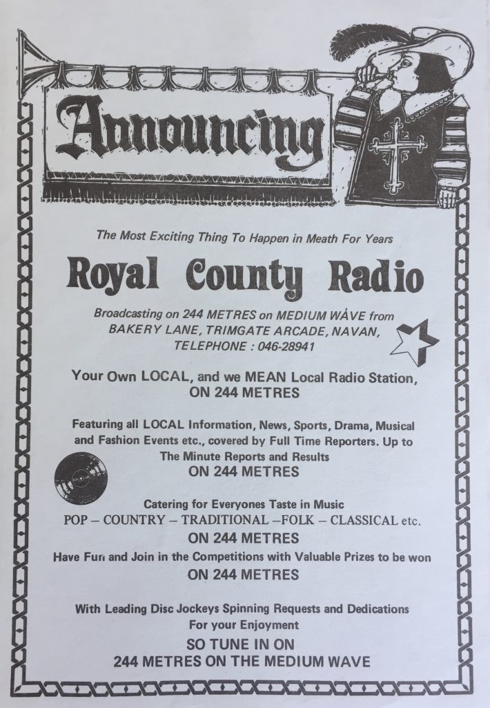 Aircheck: Royal County Radio (Navan)