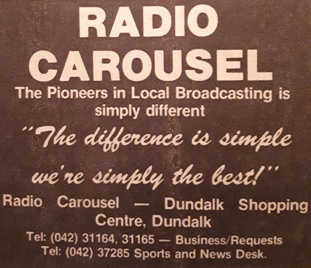 Full recording: Radio Carousel (Dundalk)