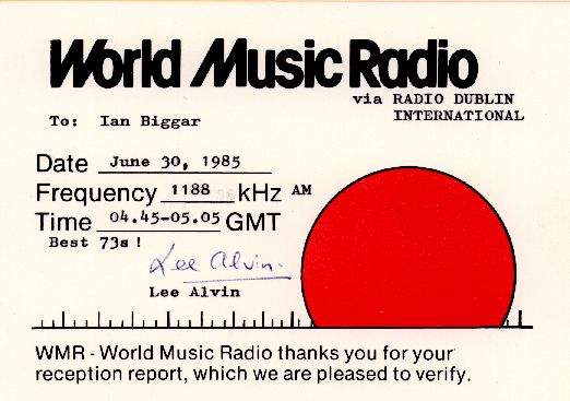 Radio Dublin broadcasts World Music Radio