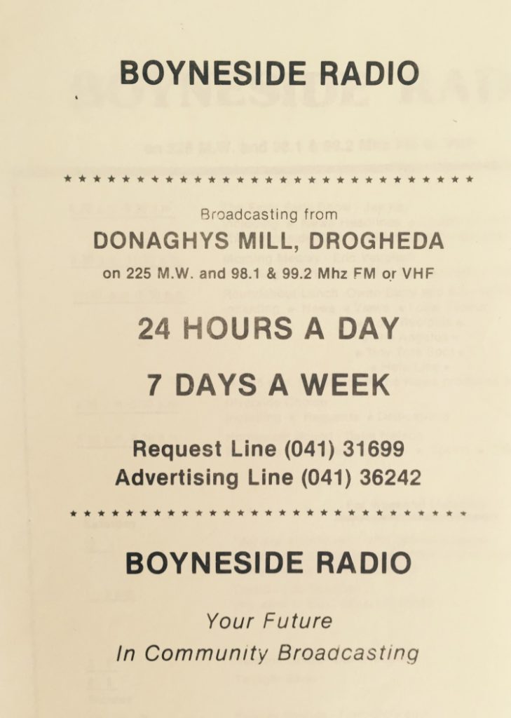 Northeast series: Boyneside Radio (1981)