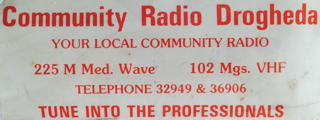 Northeast series: Boyneside Radio/Community Radio Drogheda (1981)