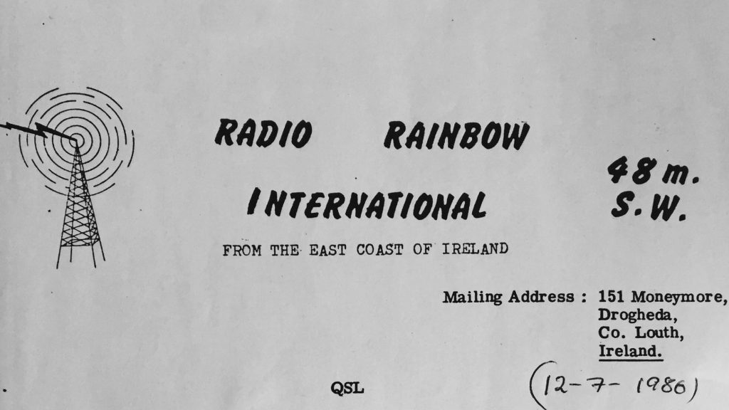 Northeast series: Radio Rainbow International (1985-1986)