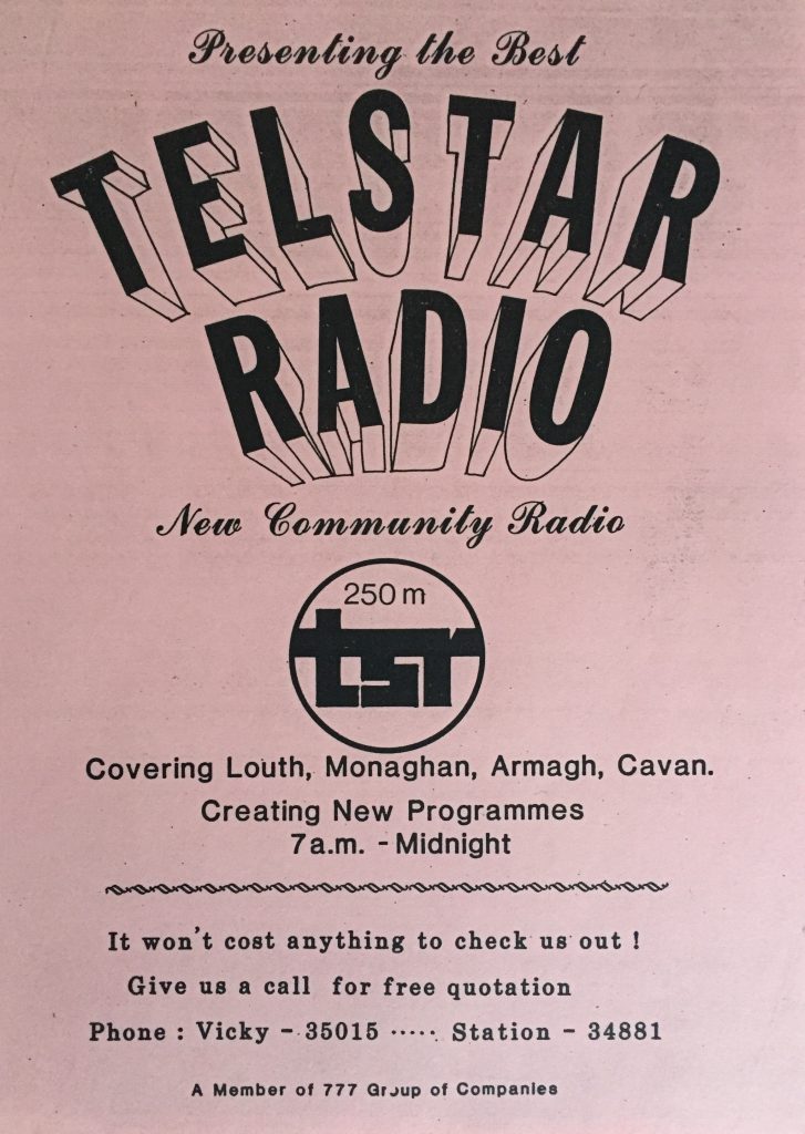 Telstar Community Radio from 1986