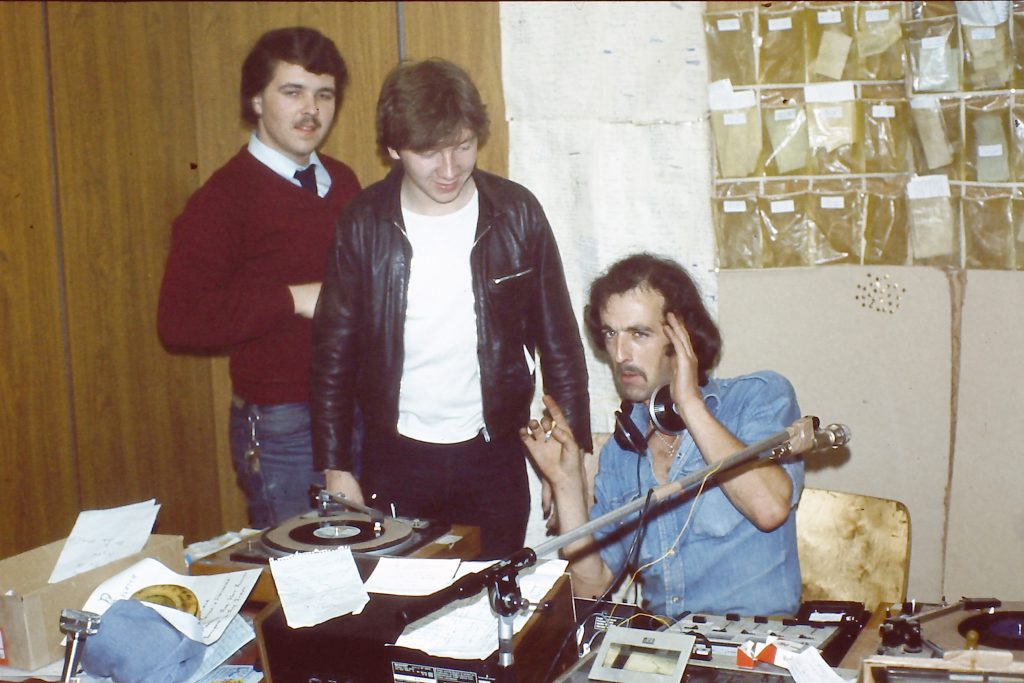 Final day of Radio Ringsend 1982
