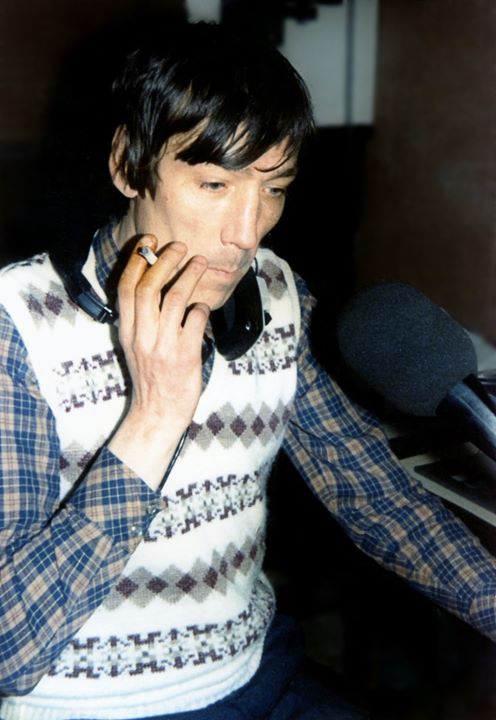 Tony Allan in the early days of Sunshine Radio