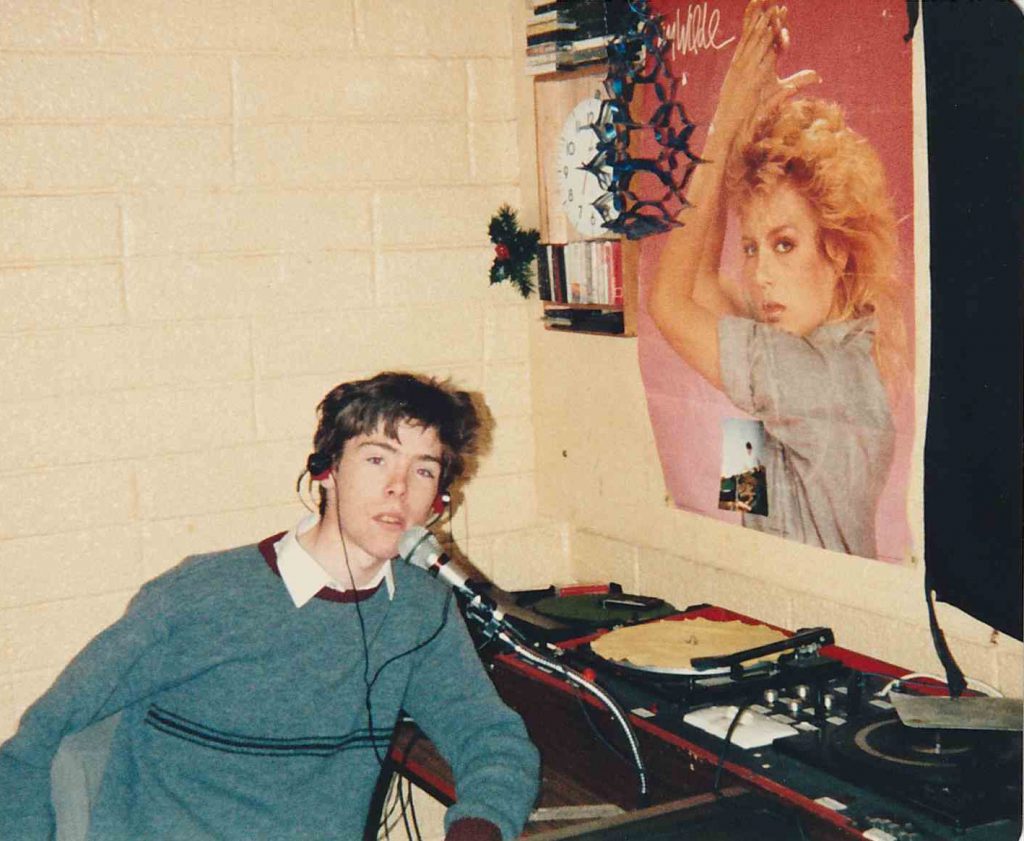 Final day of Centre Radio (Dublin), New Year's Eve 1988