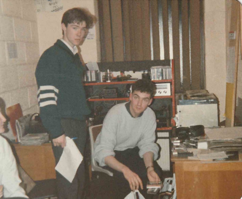 Centre Radio prepares to close, New Year's Eve 1988