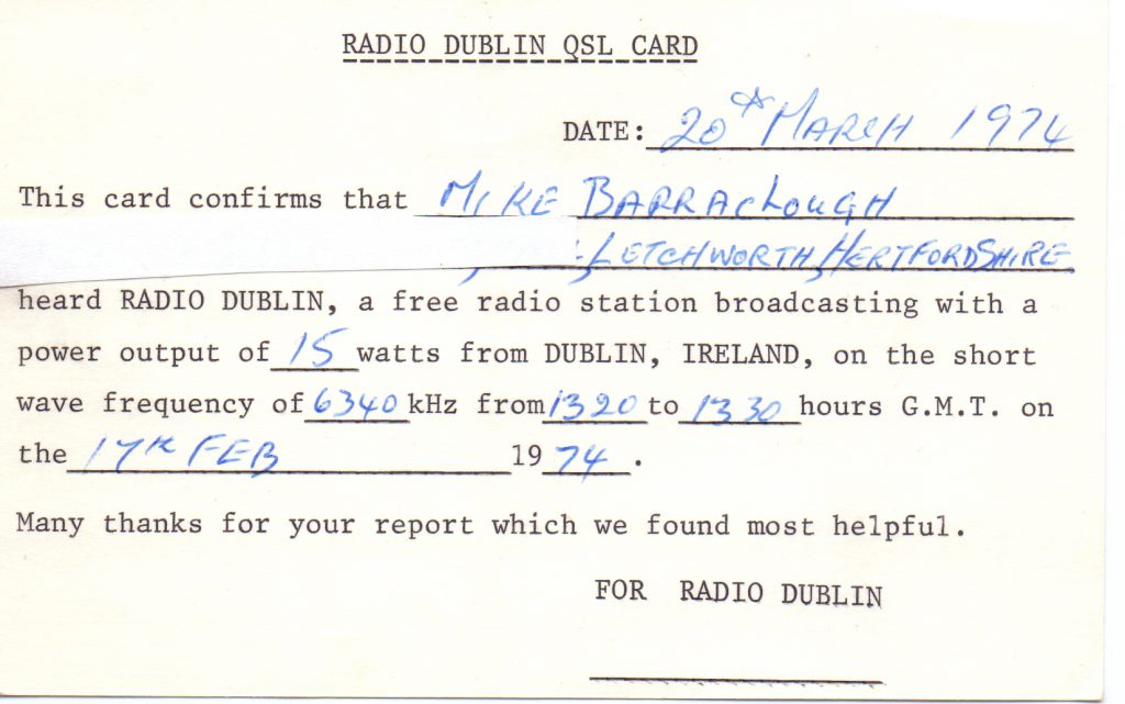 Pirate Pioneers: trouble brews for Dublin pirate radio in 1972