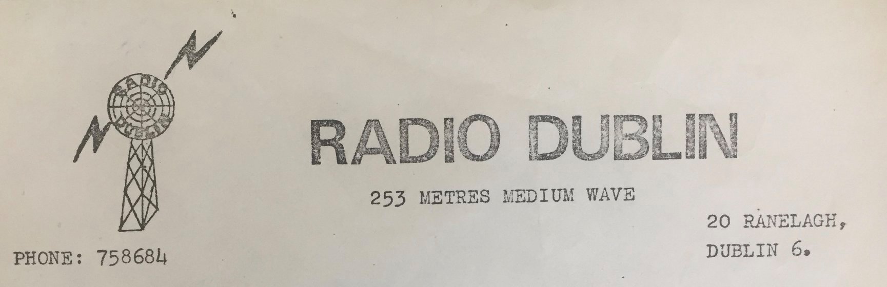 Pirate Pioneers early Radio Dublin jingle package Irish Pirate Radio