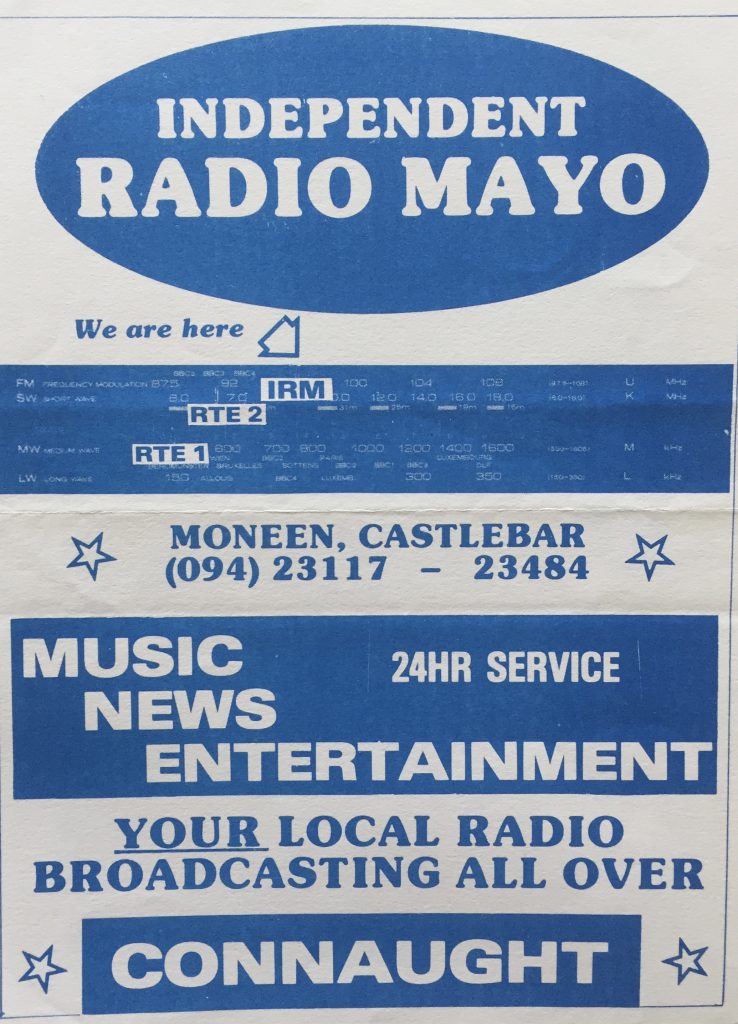 Tommy Murphy on Independent Radio Mayo