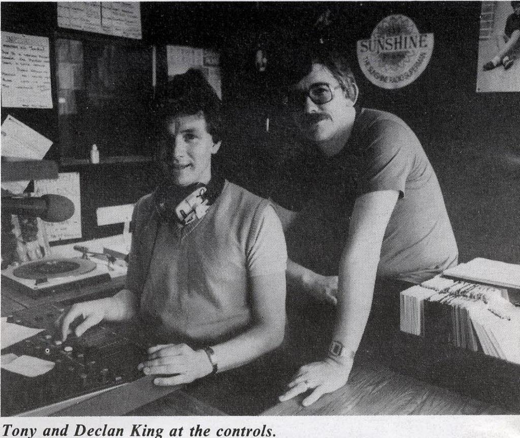 Tony and Declan King on Sunshine Radio