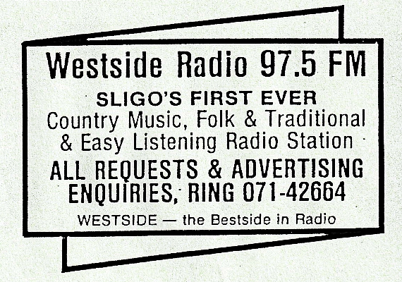 Border series: Westside Radio from Sligo