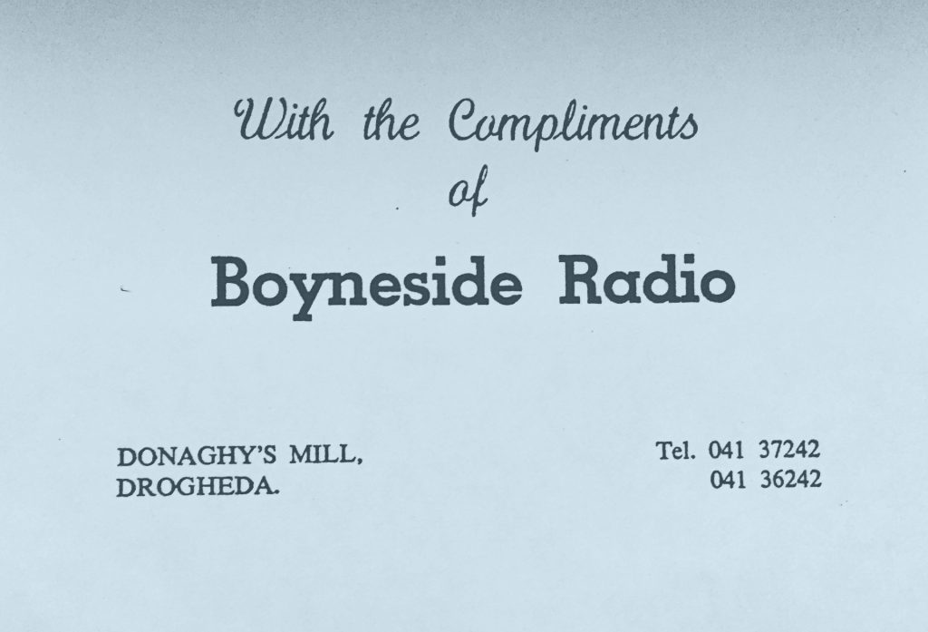 Excerpts from a day on Boyneside Radio in 1983