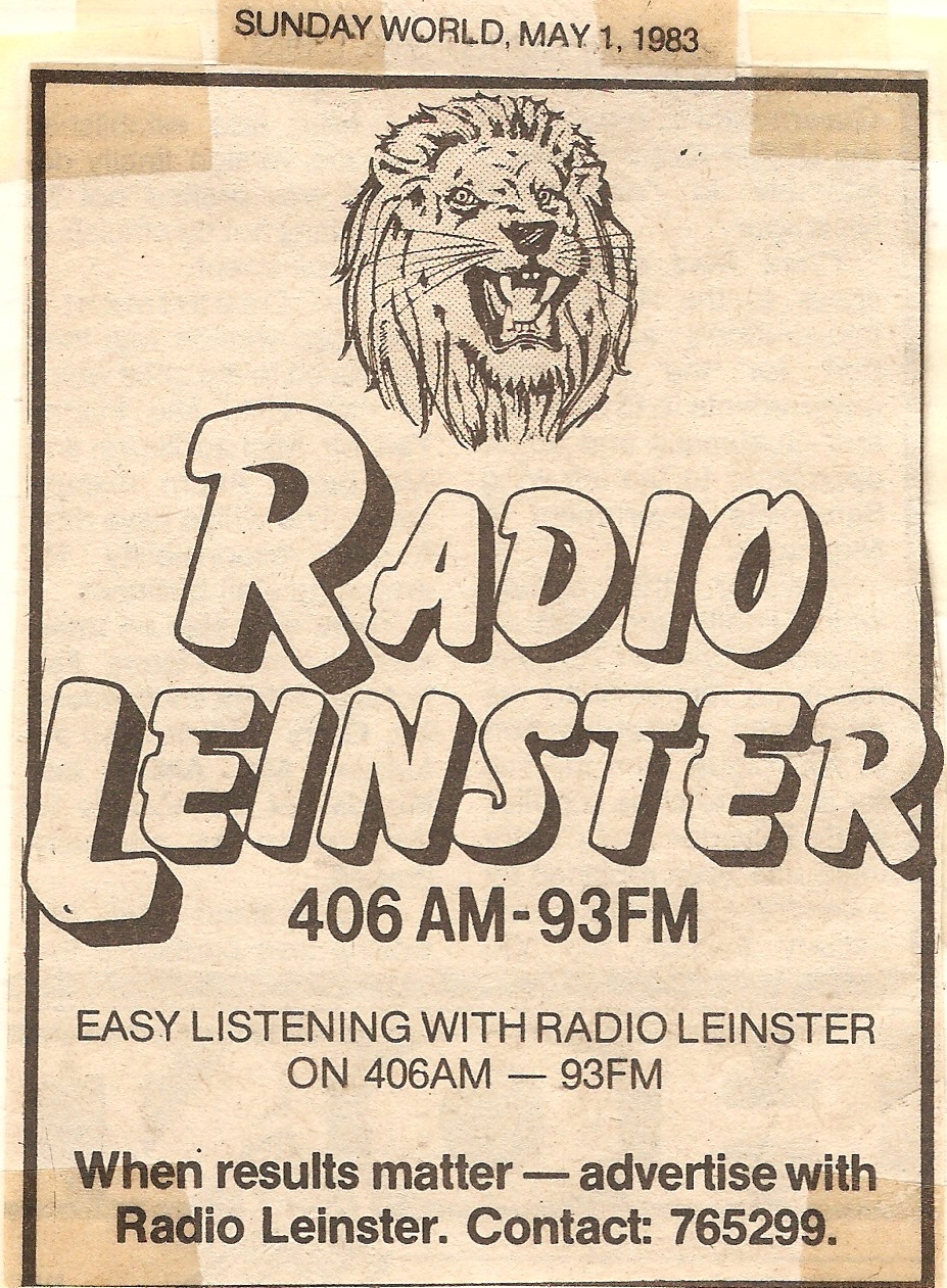 Late night Radio Leinster shortly before station's closedown