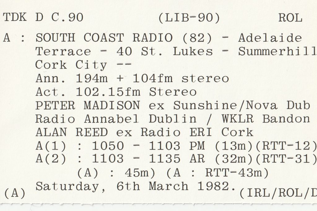 Peter Madison and Alan Reid on South Coast Radio