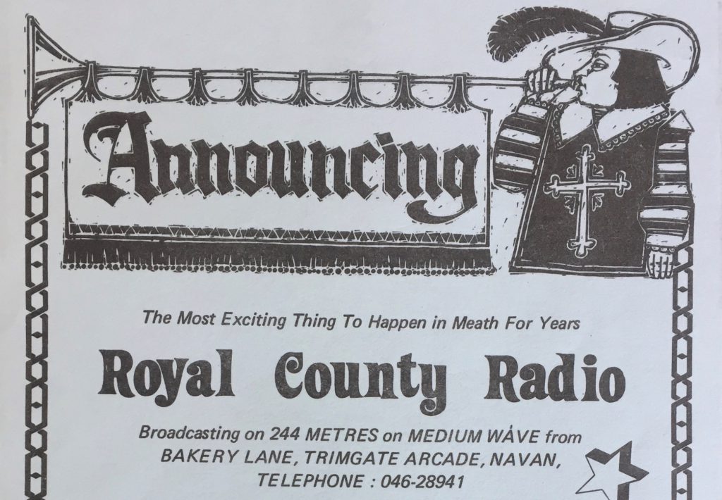 Royal County Radio during 1983 raids