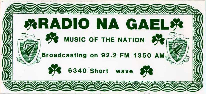 Irish ballads and country on Radio na nGael