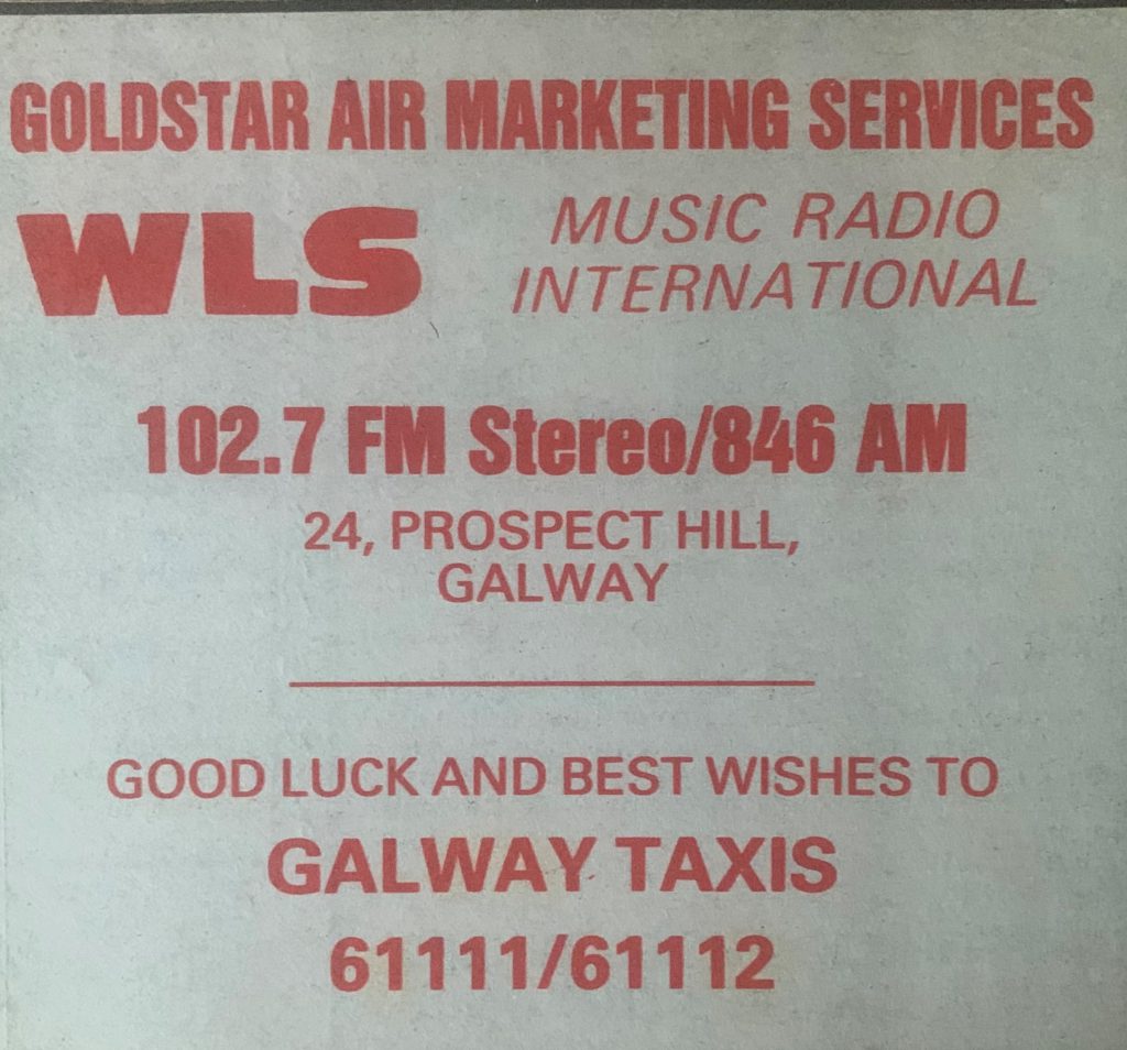 Steve Marshall on Galway's WLS