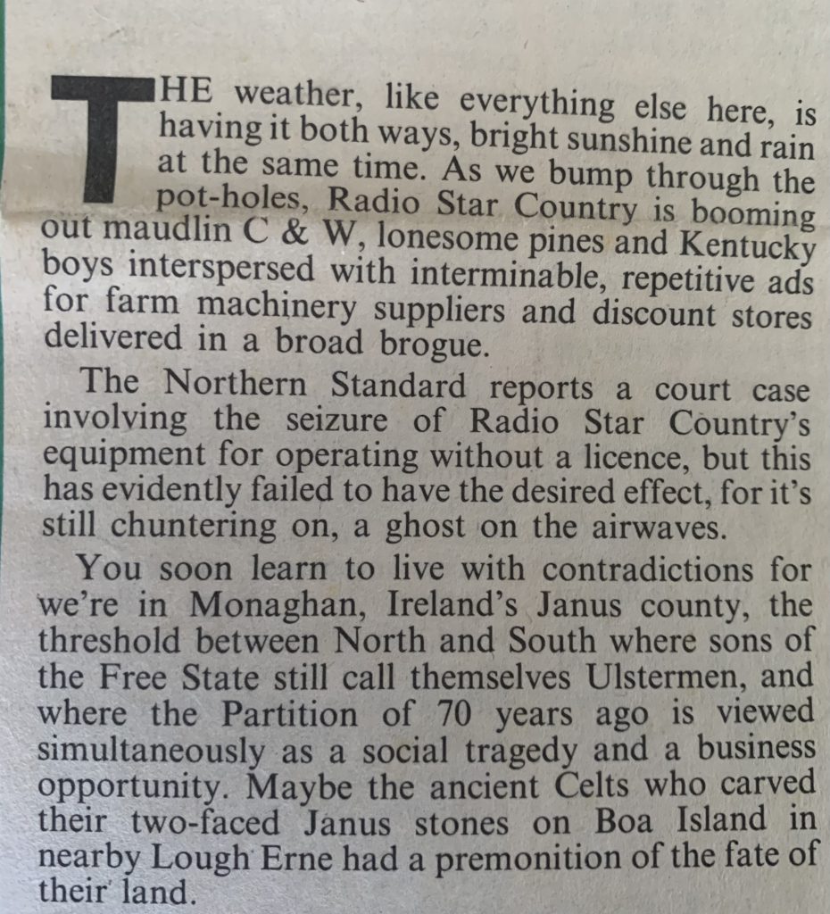 Border series: Radio Star Country carries on into 1991