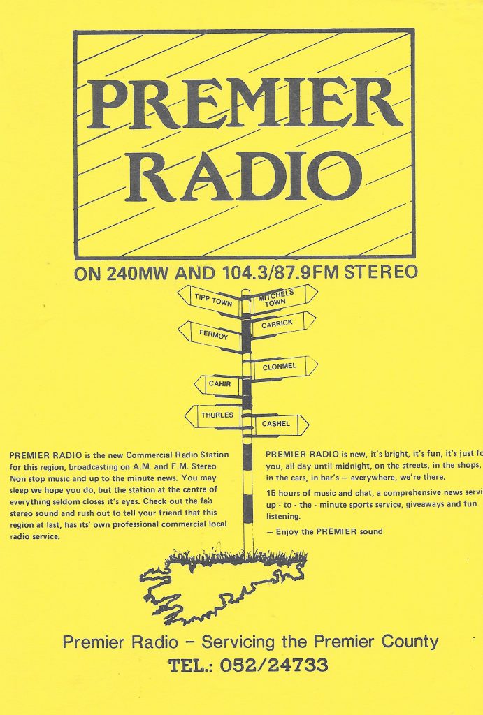 Evening shows on Premier County Radio