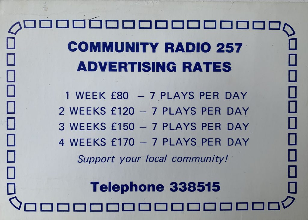 Community Radio 257 from north Dublin