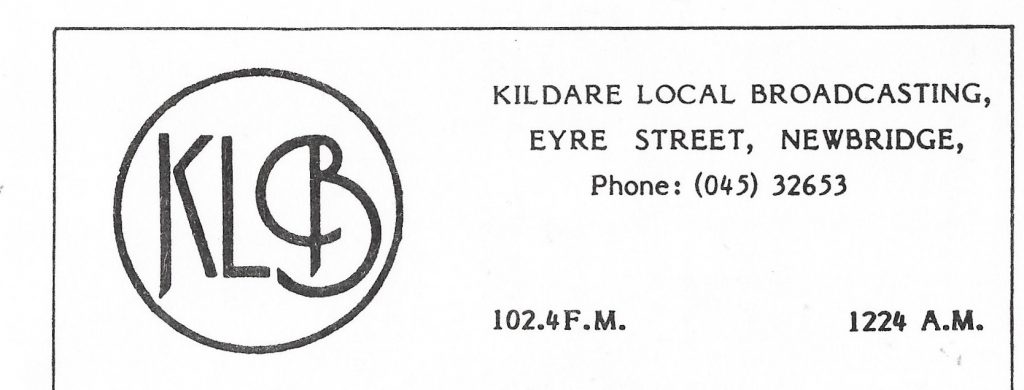 Afternoon shows on Kildare Local Broadcasting