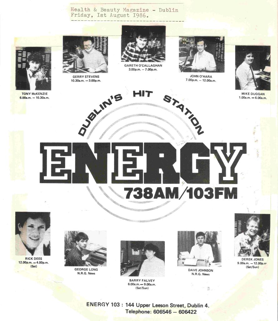 Music in the early hours on Energy 103