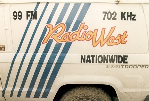 Non-stop music on Radio West