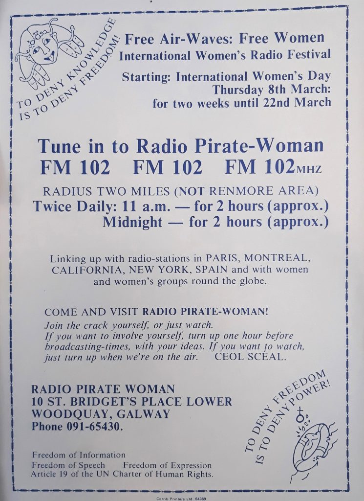Margaretta D'Arcy on Radio Pirate Woman