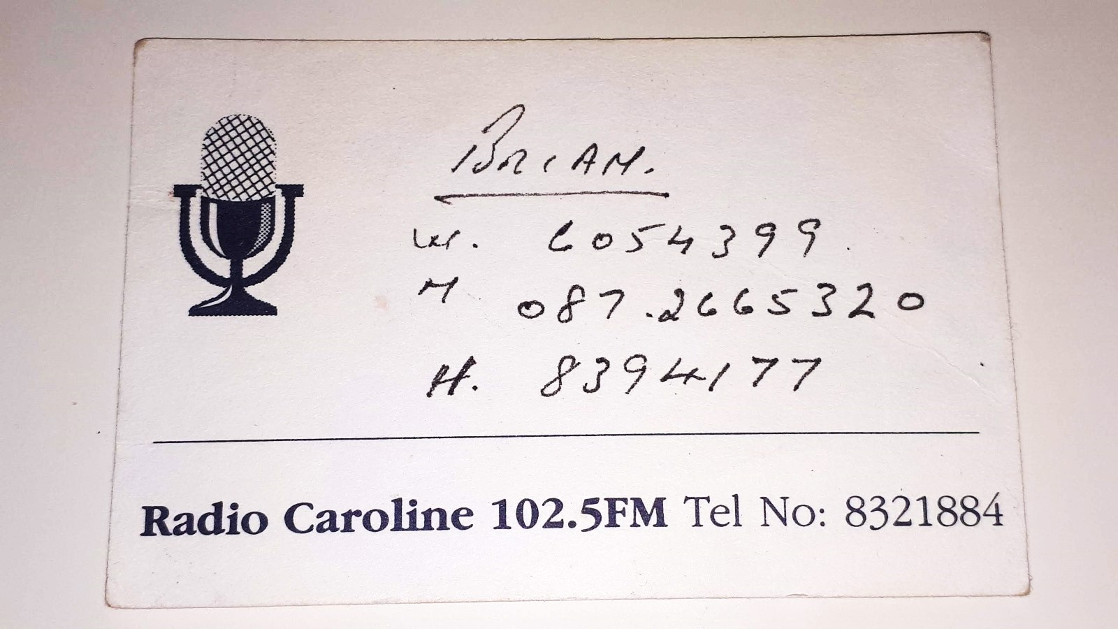 Sunday on Radio Caroline Dublin