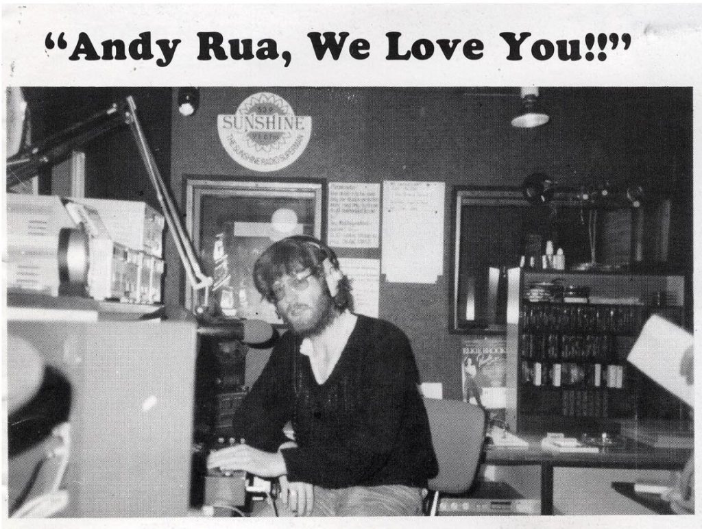 Andy Rua on Sunshine Radio