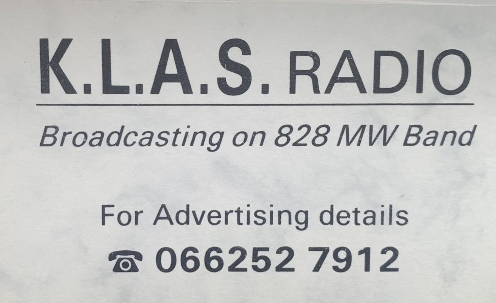 Border series: Lunchtime music mix on KLAS Radio