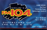 The FM 104 Business Card