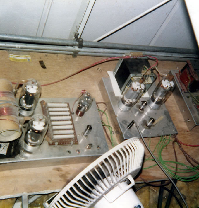 Close up of the Radio Carousel Navan transmitter