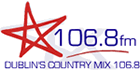 Dublin's Country Mix 106.8 FM Logo