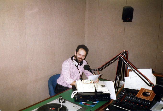 Millennium Radio - Kieran Murray in studio