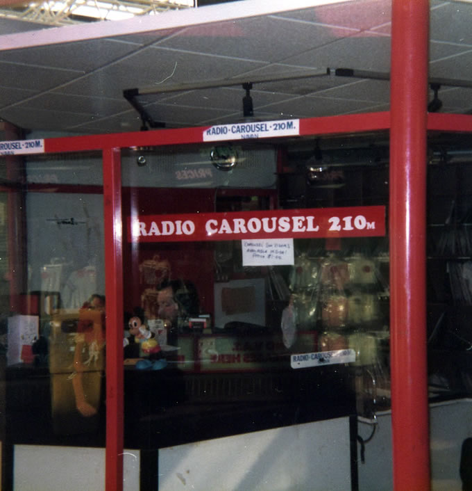 Radio Carousel Sutdio view outside